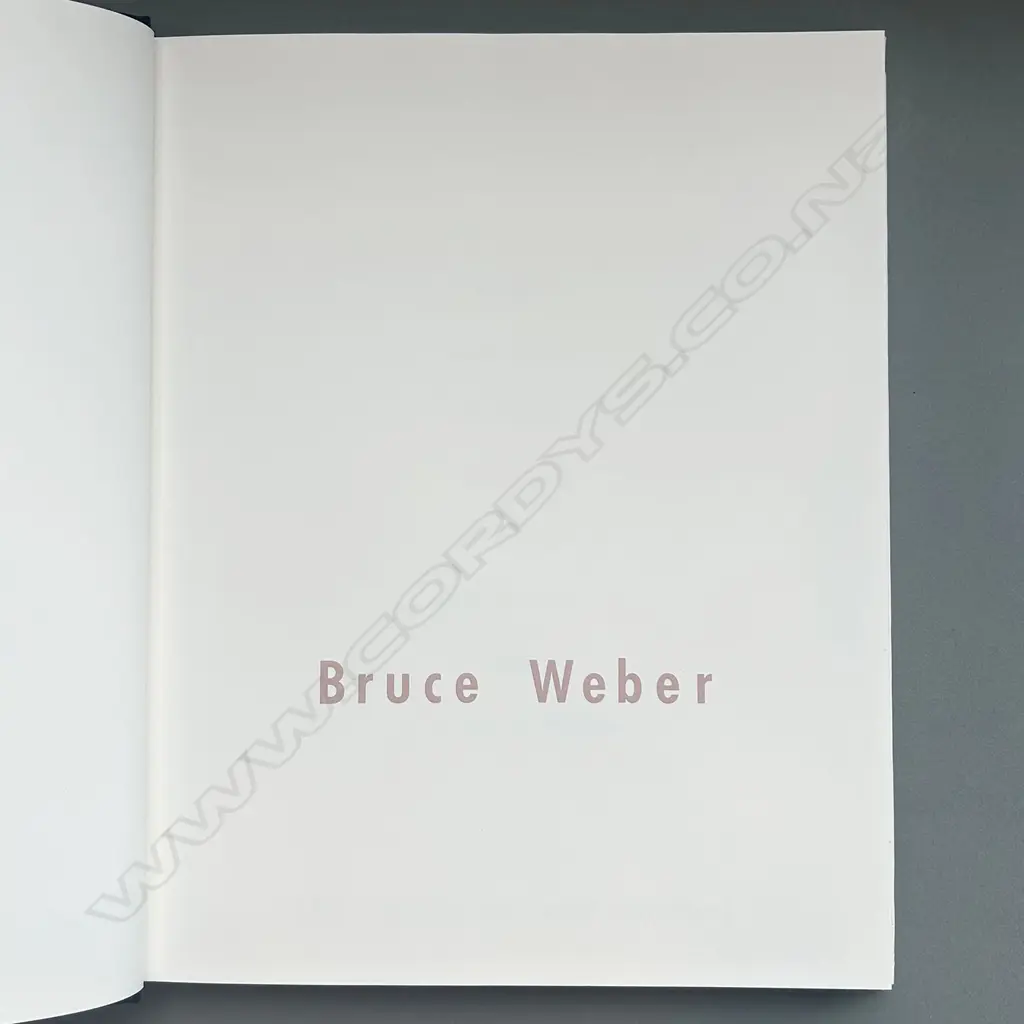 BRUCE WEBER Image 1++